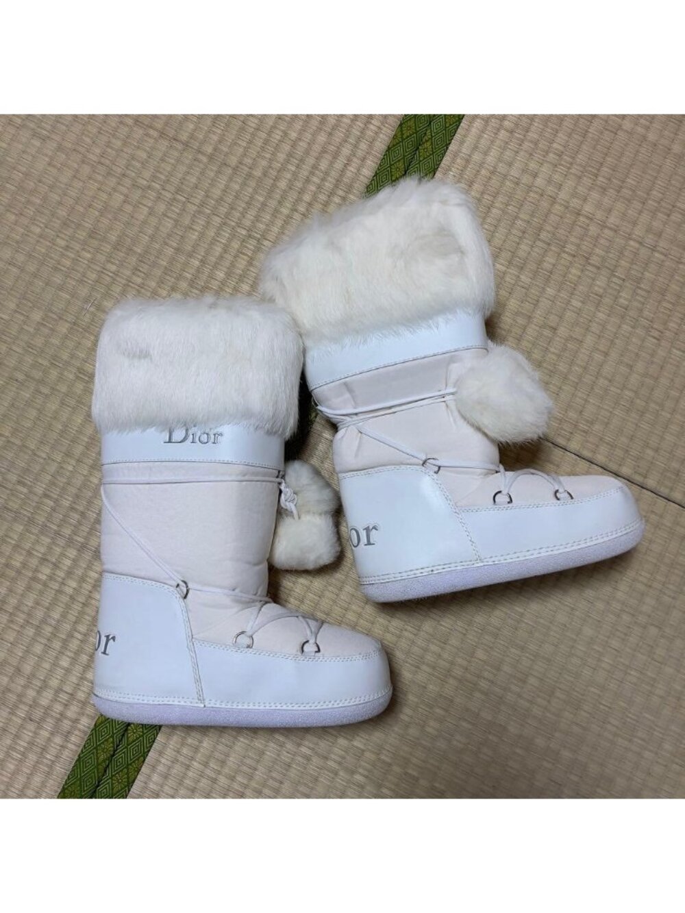 Dior Shearling Boots Black
